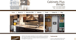 Desktop Screenshot of cabinetsplusdesign.com